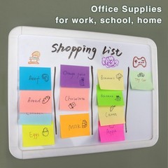 30 Pads Post It Notes 10 Colors 1.5 x 2 Inches Small Post It Notes 100 Sheets