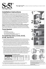 S-5! S-5-U Clamp Size U Universal Clamp for Standing Seam (Box Of 30) New