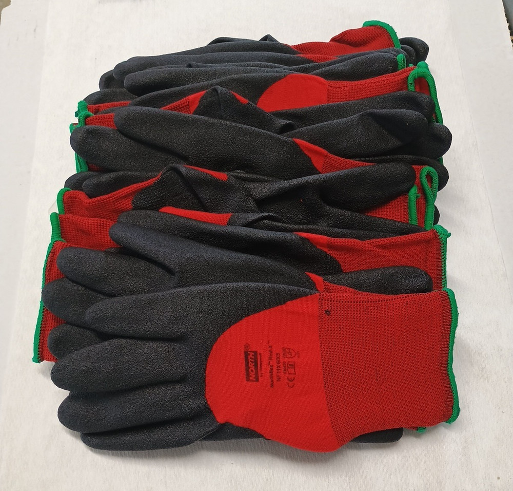NorthFlex Red X NF11X PVC Comfort Gloves 3/4 coated XSmall