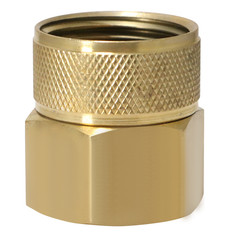 1 PIECE 3/4″ FNPT X 3/4″ FHT GARDEN HOSE THREADED SWIVEL ADAPTER, LEAD FREE