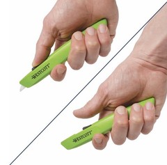 LOT OF 5 WESTCOTT ‎17519 GREEN SAFETY KNIFE BOX CUTTER CERAMIC BLADE *FAST SHIP*