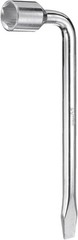 Car Spare Tire Lug Wrench 23mm Carbon Steel l Type Slotted End Hexa Size: 23mm