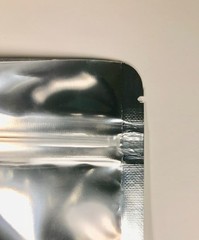 50 Pk Mylar Stand Up Zip Seal Bags 4.5″ x 6.5″ x 2″ Strong 4 Mil Food Grade