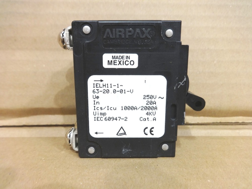 AIRPAX IELH11-1-63-20.0-01-V Dual Breaker 20A