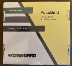 Standard Accubind Binding Strips Various Sizes & Colors