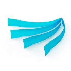 Dental Blue Strip M8 Contoured Anterior Matrix Restoration Matrices 0.05mm