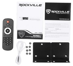 Rockville RCS80-1 60 Watt 70v Commercial/Restaurant Amplifier/Bluetooth Receiver