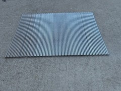Sandbaggy Perforated Steel Sheet 12″ x 12″ – Perforated Metal Sheet – 20 Gauge