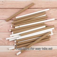 Mason Bee Nesting Tube Refill Kit 6″ Replacement Paper & Cardboard Tubes 60 Sets