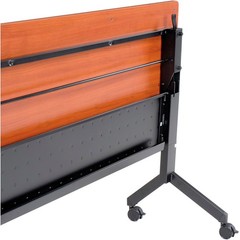 Global Industrial Flip-Top Training Table 60″ x 24″ Cherry