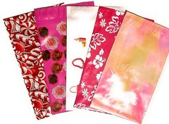 100 6×9 Pink Aloha Red Candy Cane Rose Make Up Unicorn Designer Poly Mailers