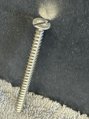 Lot Of 5 Pounds 3 Inch Flat Head Slotted Stainless Steel Deck Screws + 1 Inch