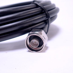 UNIDEN U5D UNI-118 NM-NM BLACK COAXIAL LOW LOSS CABLE 5M/15FT 50Ohm COAX, NEW