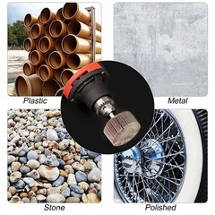 5PCS Drill Flap Wheel Sander 1-1/2x1x1/4″Flapper Sanding Grinding 40 80 120 Grit