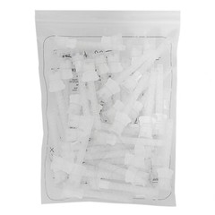 480pcs DX-Mixer Mixing Tips Dental Impression Heavy Body 6.5mm White Wing FDA