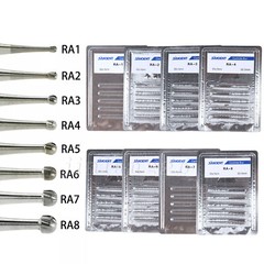 5-100 8 Types Dental Round Carbide Bur for Slow Speed Latch Type RA 1# – 8# Burs