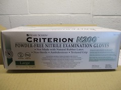 CRITERION N200 LARGE 9007440 NITRILE EXAM GLOVES EXP202212 FREE SHIPPING