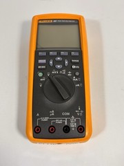 Fluke 287 True-RMS Electronics Logging Multimeter Missing Battery Used Works