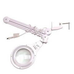 Proskit MA-1209LA Magnifier Lamp, 5D (2.25x) Mag., 110VAC, Desk Clamp Mount