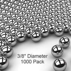 1000 3/8″ Inch G25 Precision 440 Stainless Steel Bearing Balls