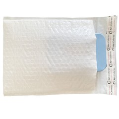 AirnDefense 2000 #000 4X8″ White Shipping Poly Bubble Mailers Padded Envelope