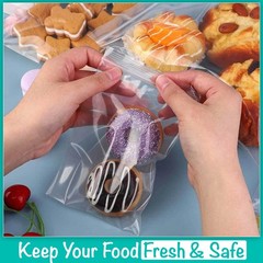 GRIP SEAL BAGS CLEAR SELF RESEALABLE POLYTHENE POLY PLASTIC ZIP LOCK ALL SIZES