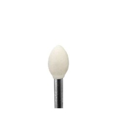 BesQual FG 1.60mm White Mounted Stone, Flame, 12/Pk