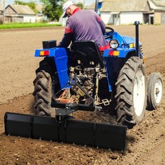 52″ 3-Point Tractor Rear Grading Blade Heavy Duty Steel Scraper for Cat 0 Cat 1