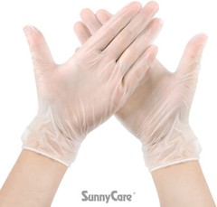 1000pcs Vinyl Gloves Powder Free (Latex Nitrile Free)🔥[DISCOUNTS] 🔥 Large