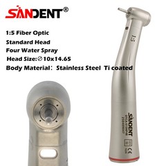 Dental 1:5 LED Handpiece High Speed Contra Angle TI-MAX Fit NSK X95L Z95L