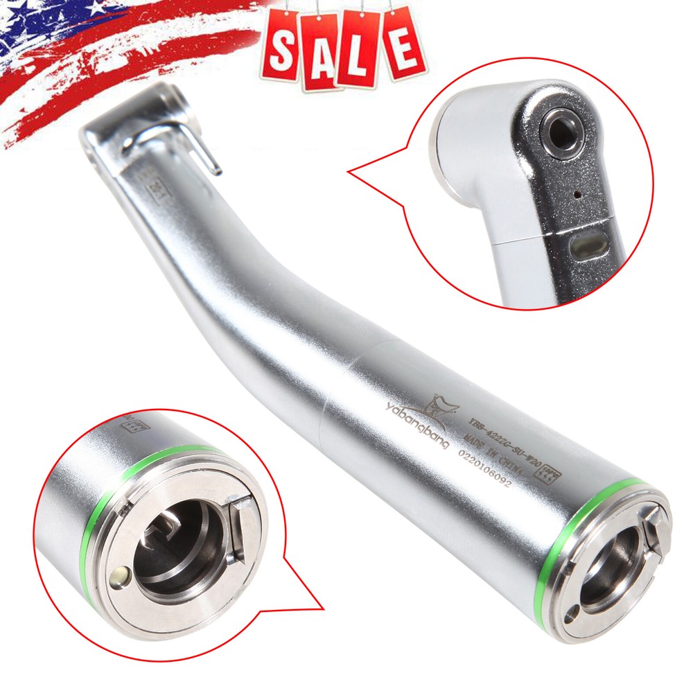 NSK Style Dental 20:1 Implant LED Optic /1:1 No LED Contra Angle Handpiece Push