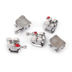 Dental Orthodontic Bracket Brace Mini Standard Roth/MBT.022/018 3-4-5/3 Hooks