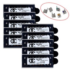 1-200×Dental Orthodontic Metal Brackets Roth/MBT 0.22/018 With 345 hook all size