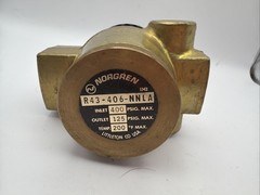 Norgren R43-406-NNLA Brass Non-Relieving Water Pressure Regulator 1/2in Npt