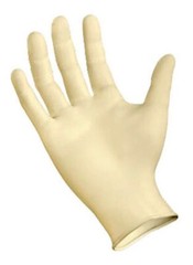 100 count SemperCare Latex Rubber Gloves Small, Medium or Large
