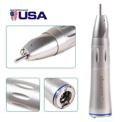 Dental 1:1 Fiber Optic Straight Nosecone Low Speed Handpiece Inner Water Spay DL