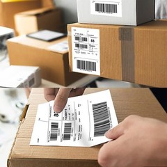 500 Fanfold 4″ x 6″ Direct Thermal Labels Perforated for Zebra Rollo MUNBYN UPS