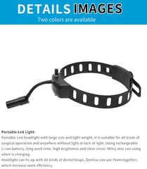 5W Surgical Headlight Dental LED Headlamp Head Band Portable Medical Front Light
