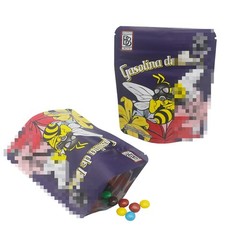 3.5g Backpack Boyz Holographic Bag Mylar Bag Zip Seal Bags Candy Baggies 4×5″