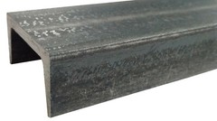 6.7# 5in x 1-3/4in x 60in 0.19in Thick Web (Approx 3/16) Steel Channel Iron
