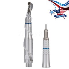 Contra Angulo Dental Low Speed Handpiece Straight Contra Angle Air Motor 4H FDA