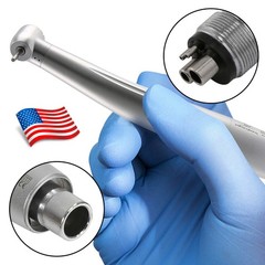 10*NSK Style Dental High Speed Handpiece Push Button 4 Hole Quick Coupler YBNK4