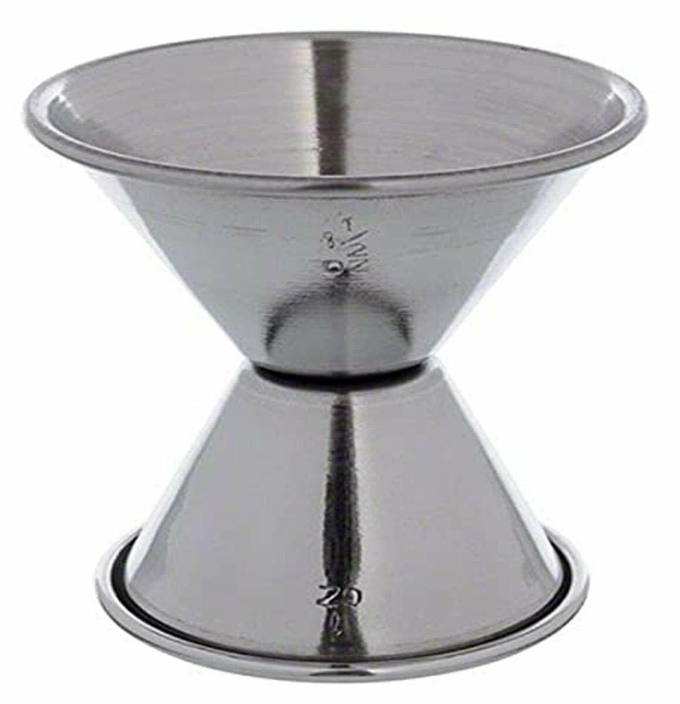 Update International (JI-5) 1 x 1-1/2 oz Stainless Steel Jigger
