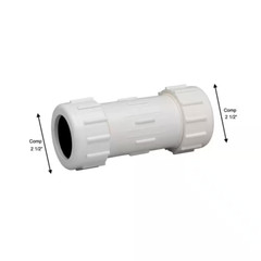 2-1/2 In. PVC Compression Coupling
