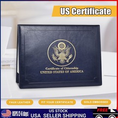 US Citizenship Certificate Holder|US Citizenship Gifts|Naturalization Certificat
