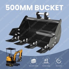 AGT 500mm 12 in Bucket Mini Excavator Attachments With Teeth