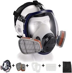 15 in 1 Full Face Gas Mask Spraying Painting 6800 Facepiece Reusable Respirator