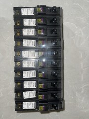 10PCS SQUARE D HOMELINE HOM115PDF HOM115PDFC PLUG ON NEUTRAL 15A AFCI/GFCI