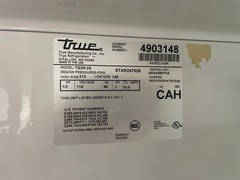 True TG2R-2S Commercial Reach-In Refrigerator –Used, Good Condition –Pickup Only