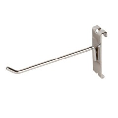 Gridwall Hooks: 1″, 2″, 4″, 6″, 8″, 10″, 12″ – Black, White, Chrome – FREE SHIP!